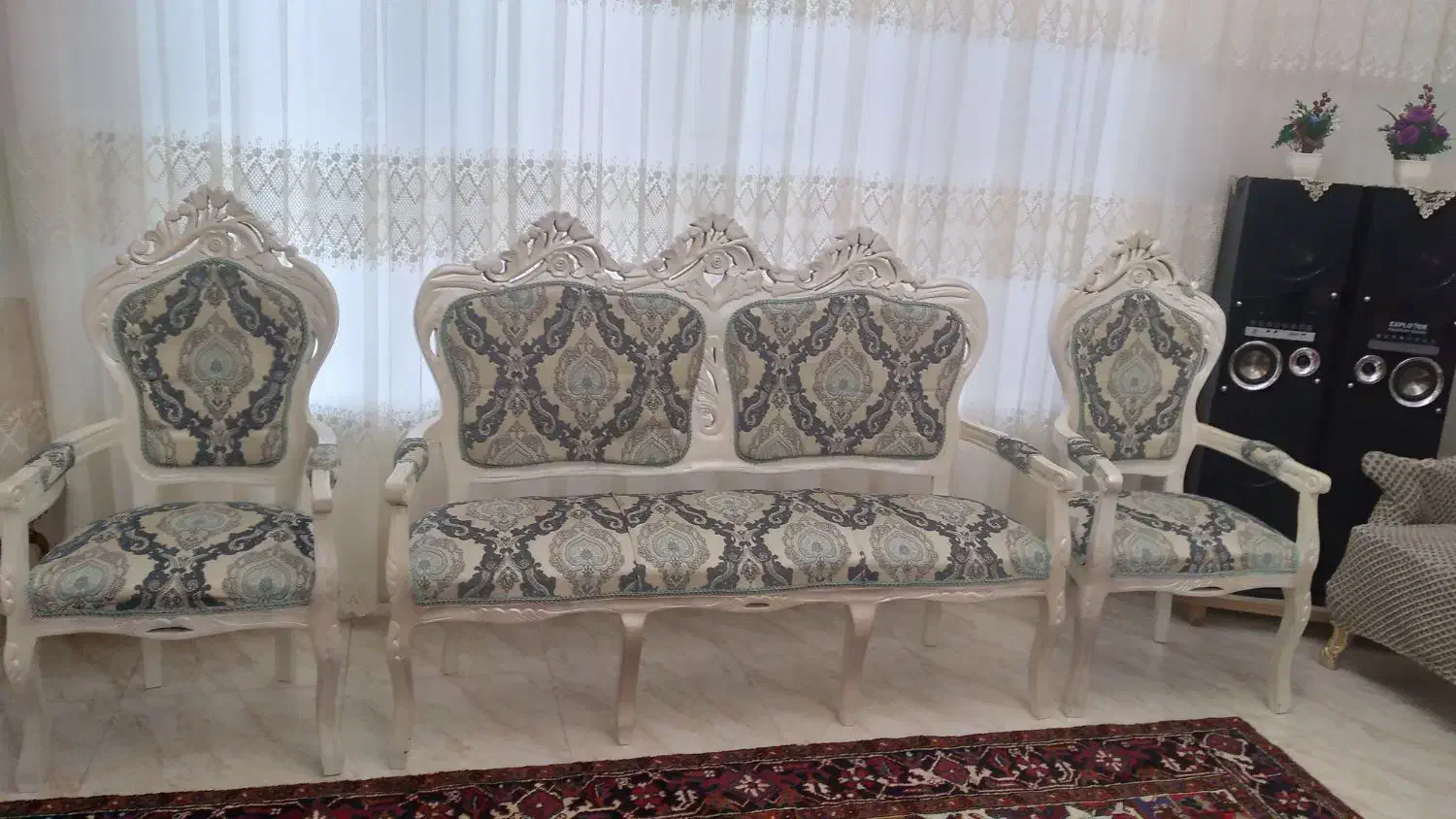 مبل سلطنتی|مبلمان خانگی و میز عسلی|باسمنج, |دیوار