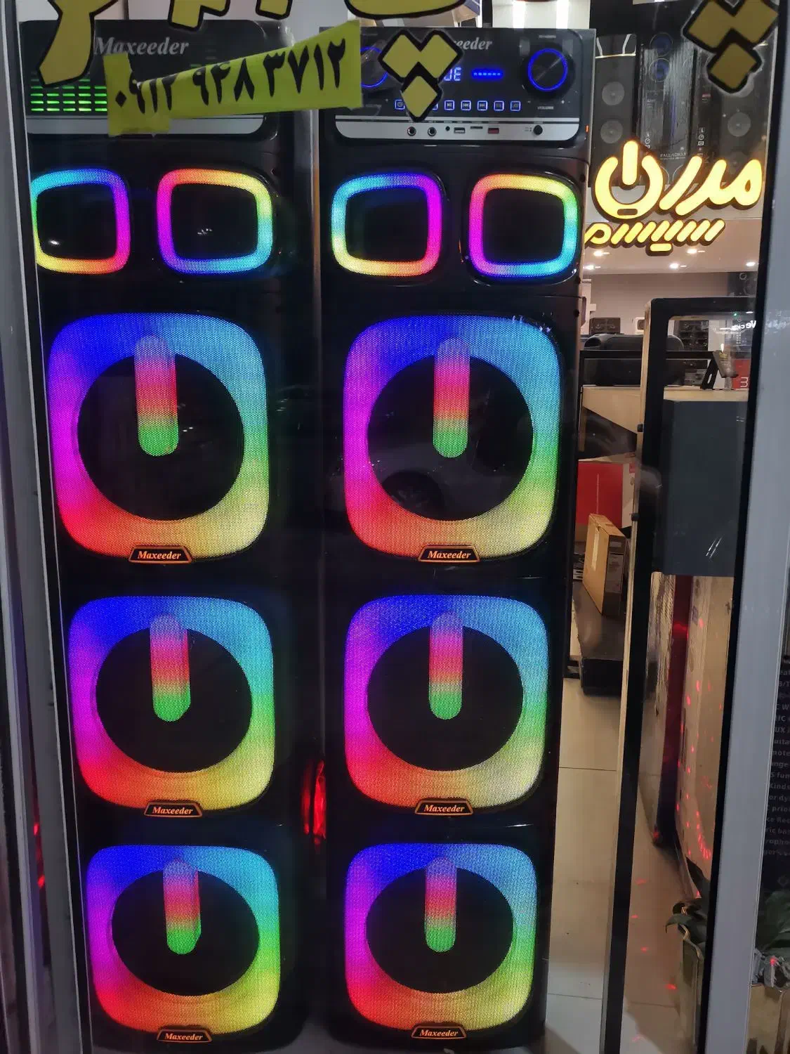 اسپیکر حرفه ای دیجی مکسیدر1023 آکبند|سیستم صوتی خانگی|یزد, |دیوار