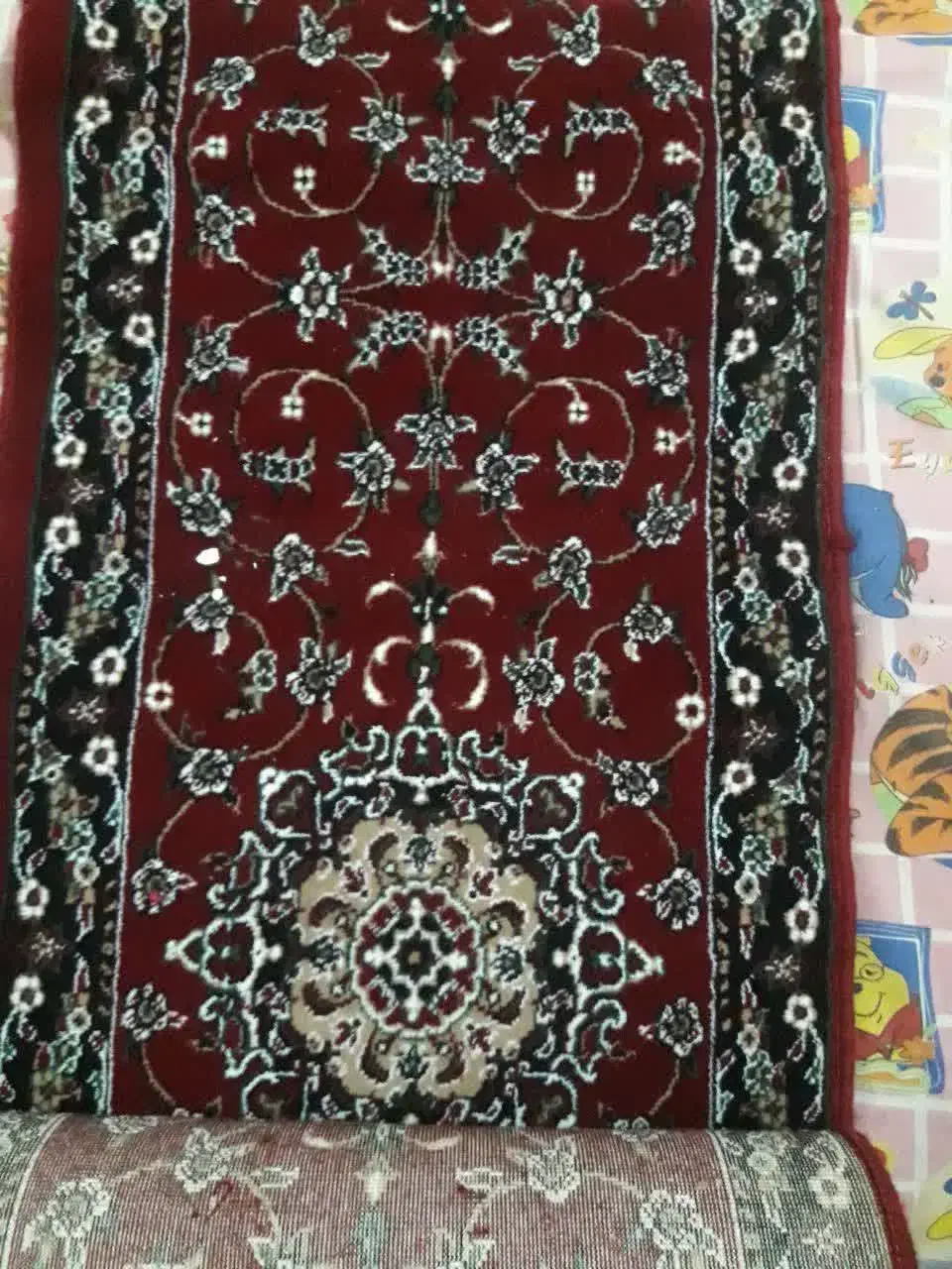 کناره فرش نونو|فرش|کاشان, کارگر|دیوار