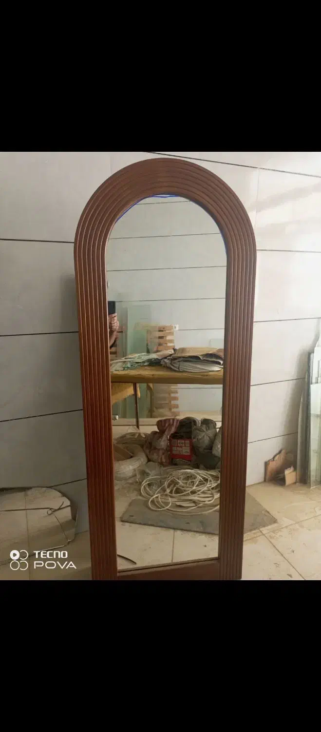 آینه ایستاده چوب گردوی درجه یک آک آک|آینه|سرپل ذهاب, |دیوار