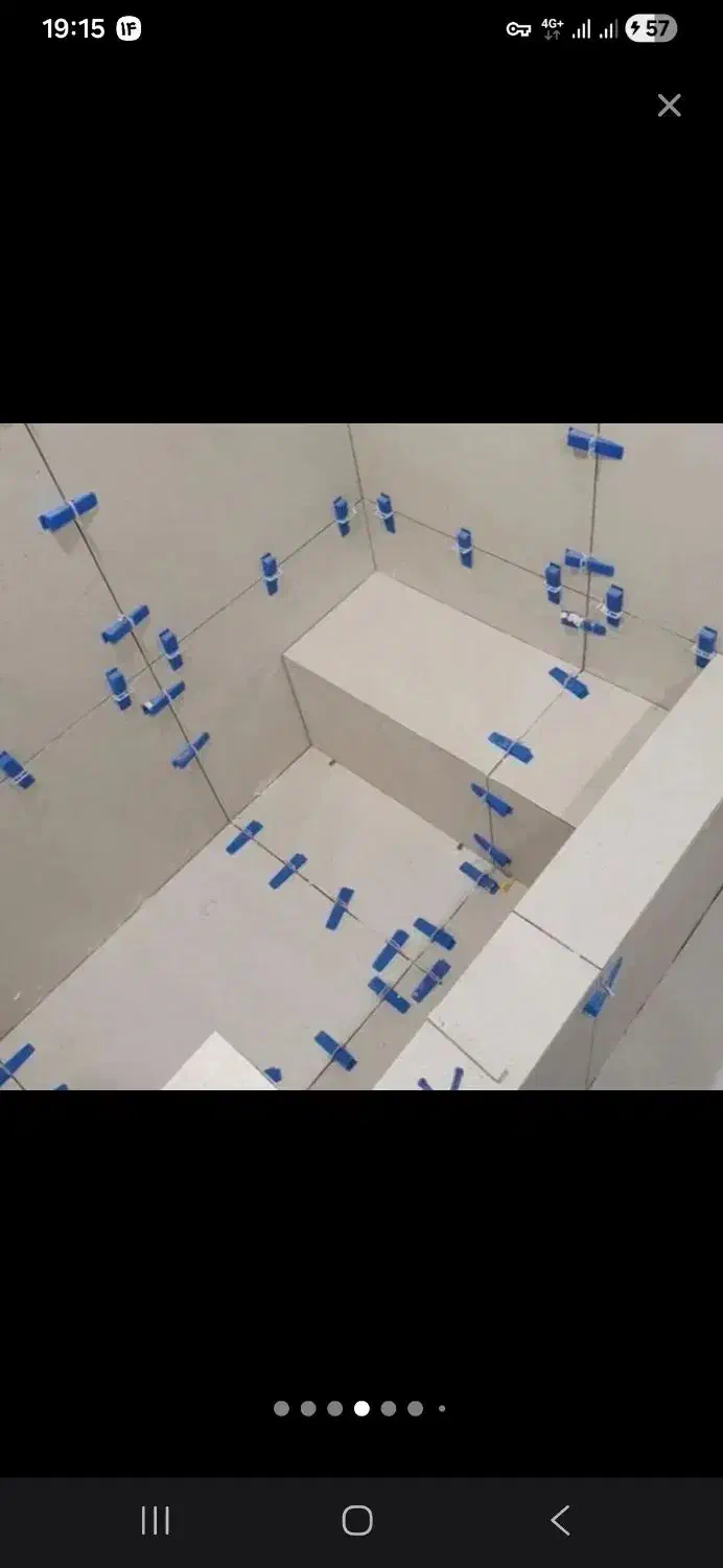 کلیه خدمات بنایی کاشی، سرامیک و گچ کاری نقاشی و ..|خدمات پیشه و مهارت|کرج, کوی مدرس|دیوار