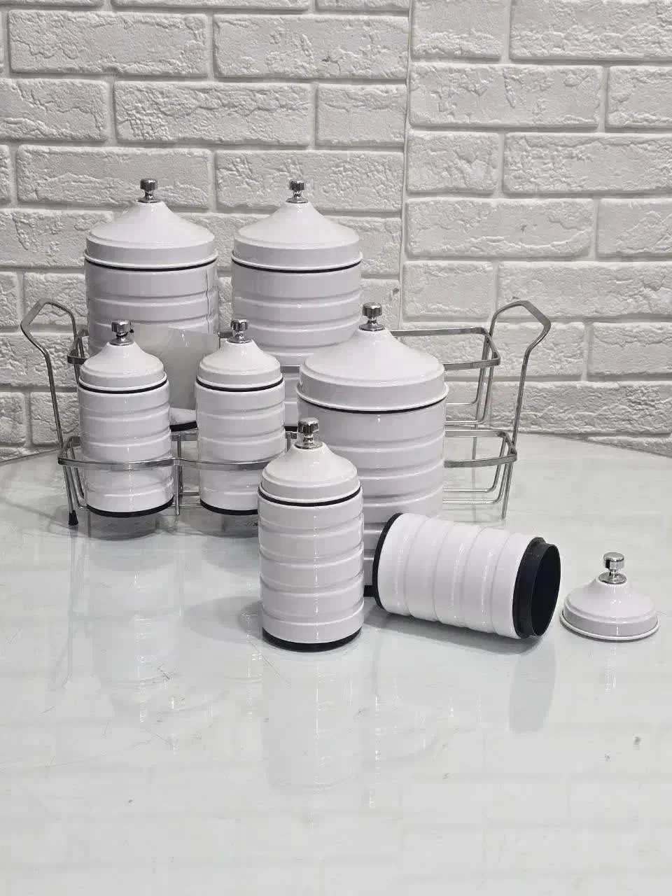 پاسماوری7پارچه قاشق چنگال خردکن سرخ کن اتو آسیاب|ظروف نگهدارنده، پلاستیکی، یک‌بارمصرف|قم, علی آباد سعدگان|دیوار