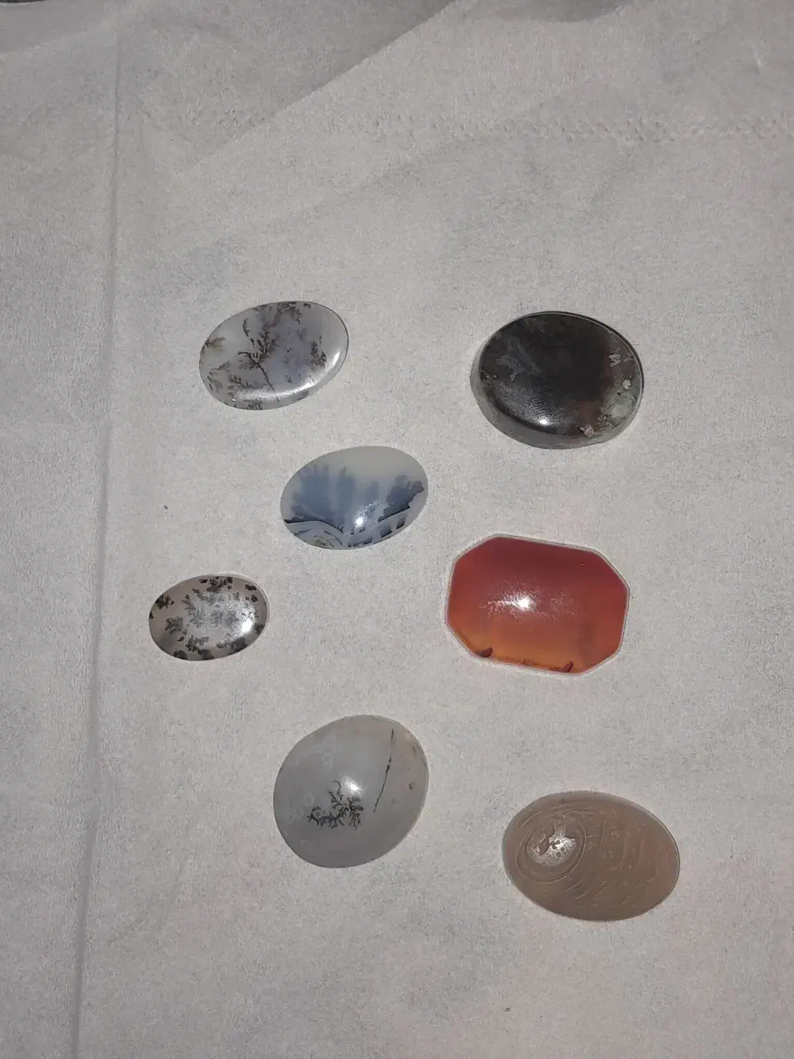 سنگ شجر و اوپال هفت رنگ|جواهرات|اهواز, بهارستان|دیوار