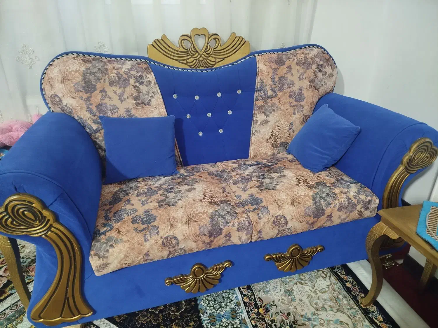 مبل 9نفره راحتی|مبلمان خانگی و میز عسلی|قم, تعویض پلاک|دیوار