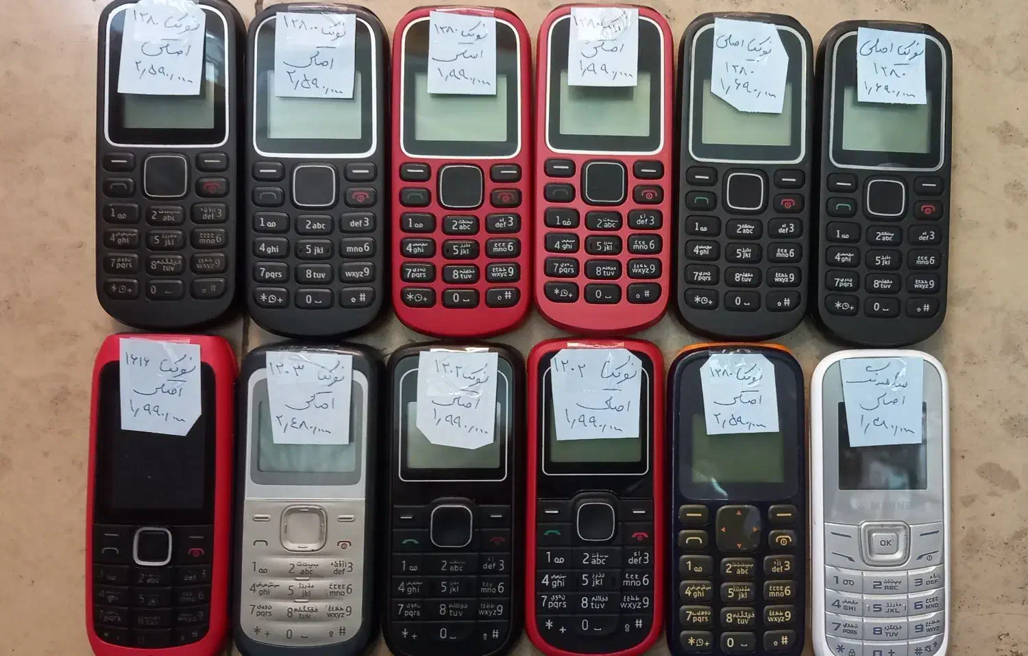 فروش نوکیا ساده استوک برد فابریک|موبایل|اصفهان, باغ زیار|دیوار