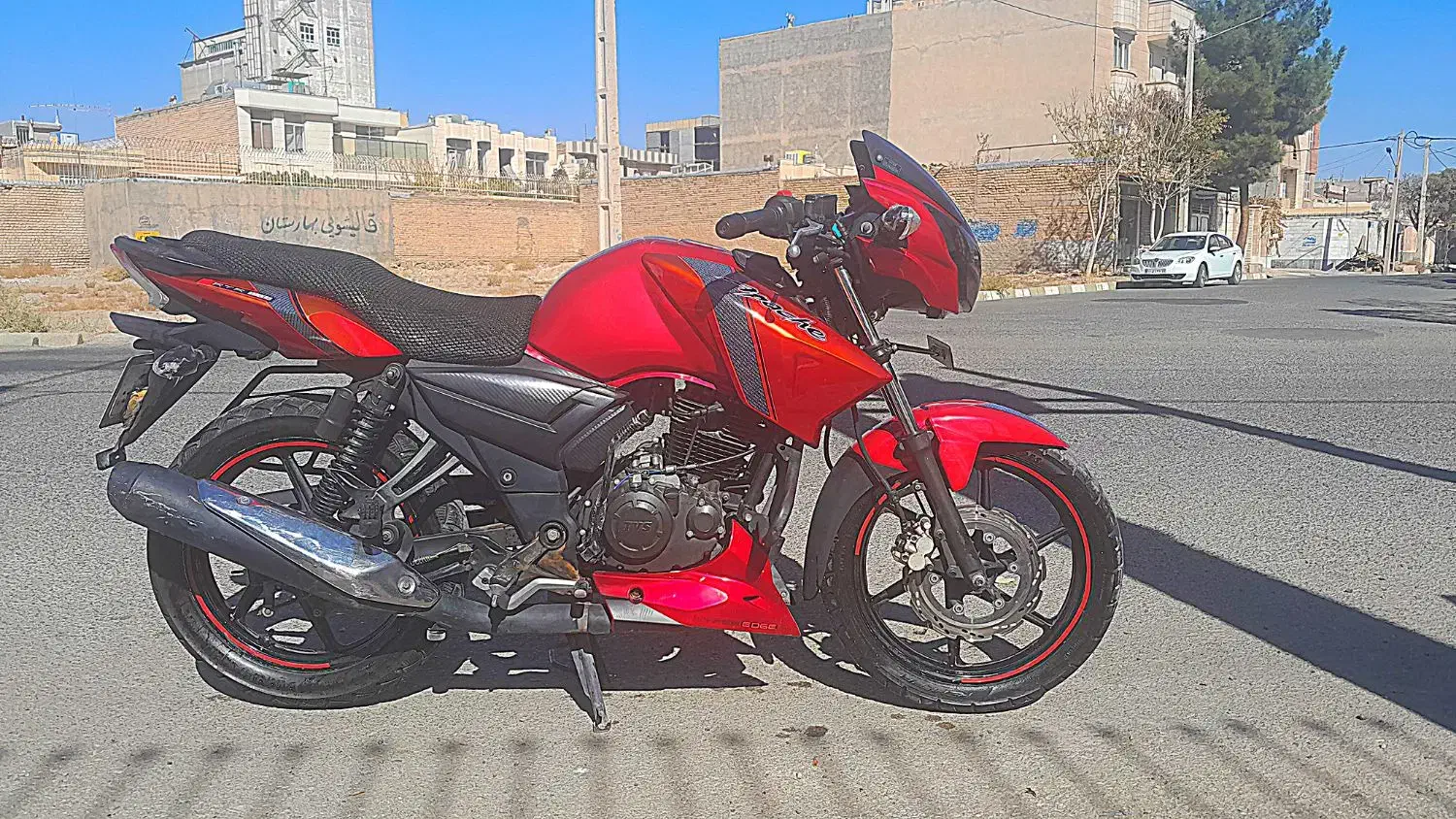 موتور اپاچی مدل ۹۵|موتورسیکلت|تربتحیدریه, باغ ملی|دیوار