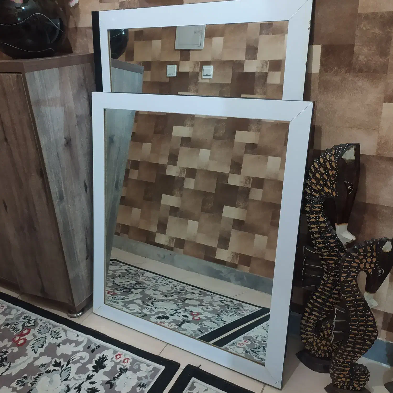 آینه دیواری|آینه|فردیس, شهرک ارم|دیوار