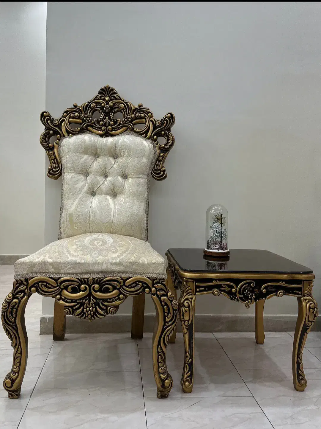 مبلمان سلطنتی استیل|مبلمان خانگی و میز عسلی|تهران, صد دستگاه|دیوار