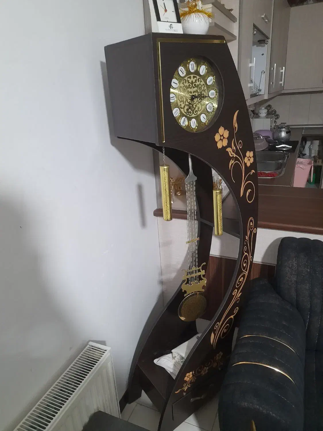 ساعت پایه دار|ساعت دیواری و تزئینی|خوانسار, |دیوار