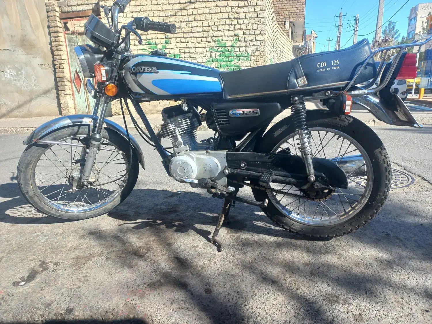 هندا۱۲۵|موتورسیکلت|قم, هفت تیر|دیوار