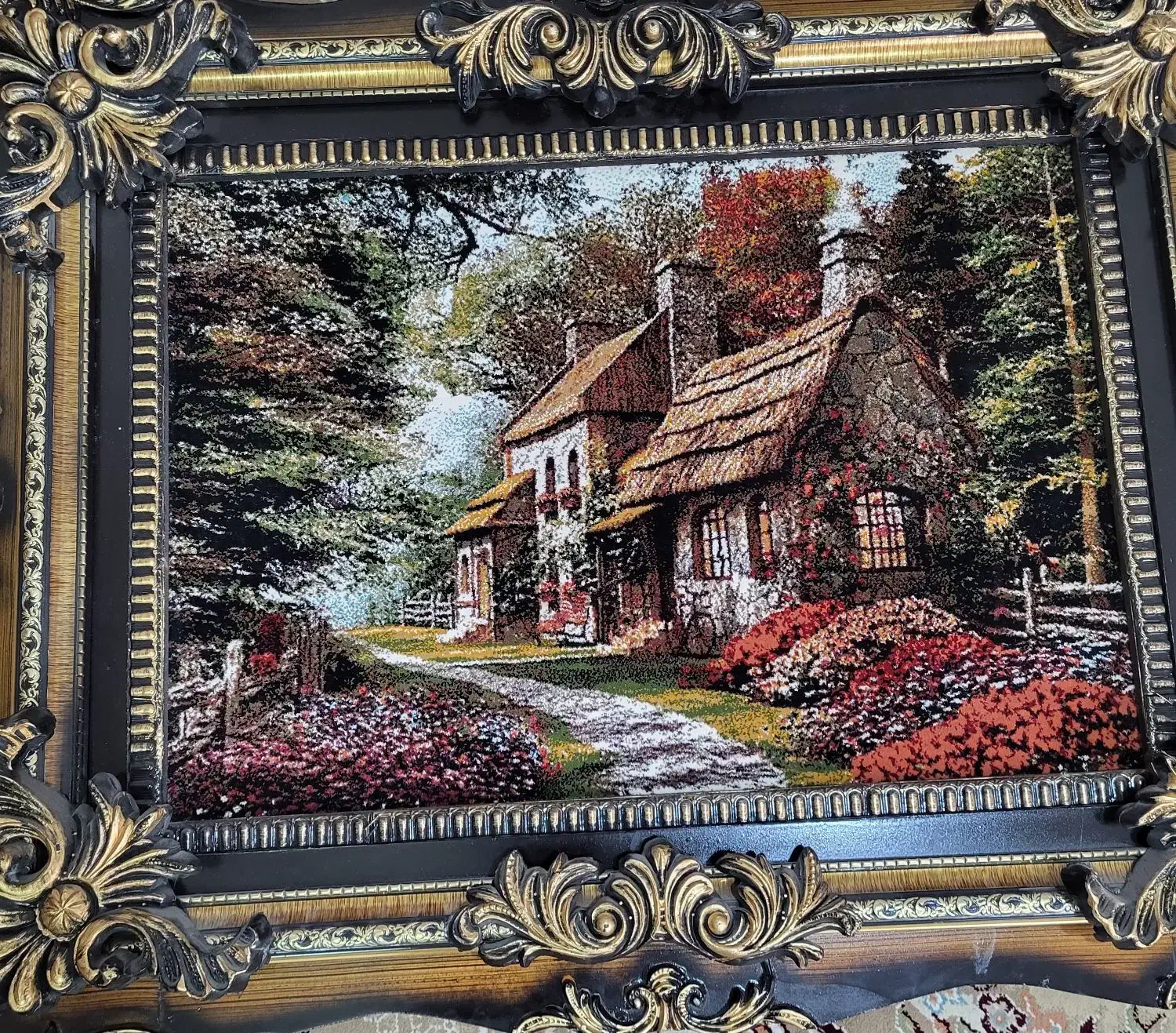 تابلو فرش|تابلو فرش|کرمانشاه, |دیوار