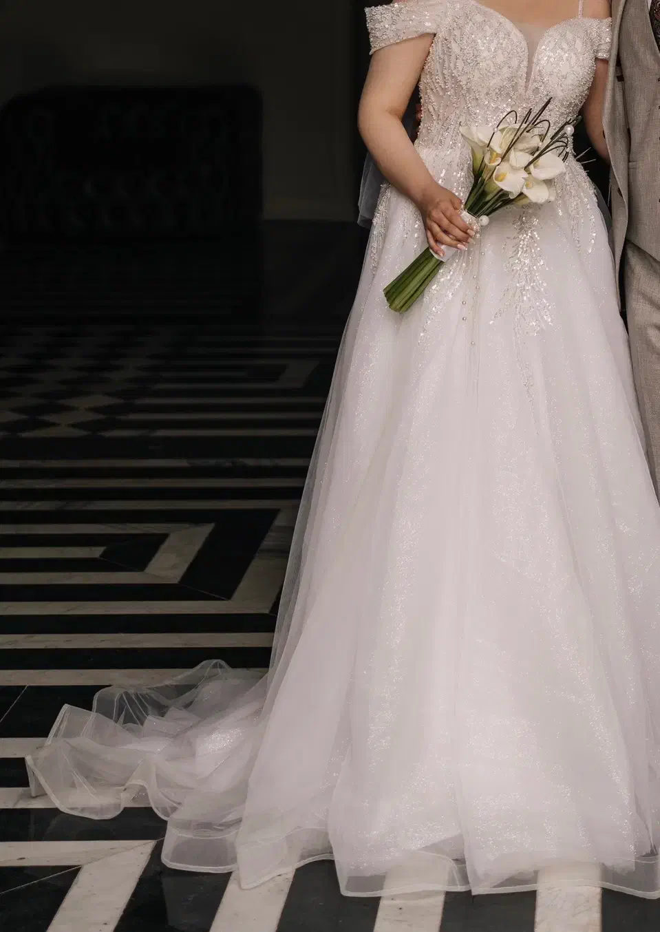 لباس عروس نو مزون دوز|لباس|ساری, |دیوار