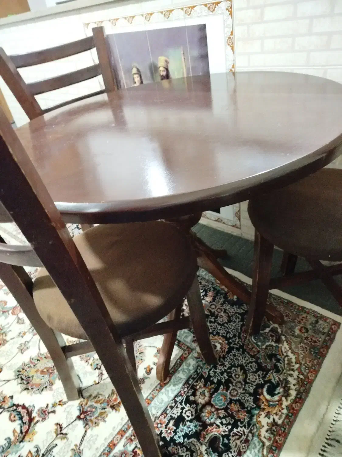 مبل ناهار خوری سه نفره|میز و صندلی غذاخوری|مرودشت, فرهنگ|دیوار