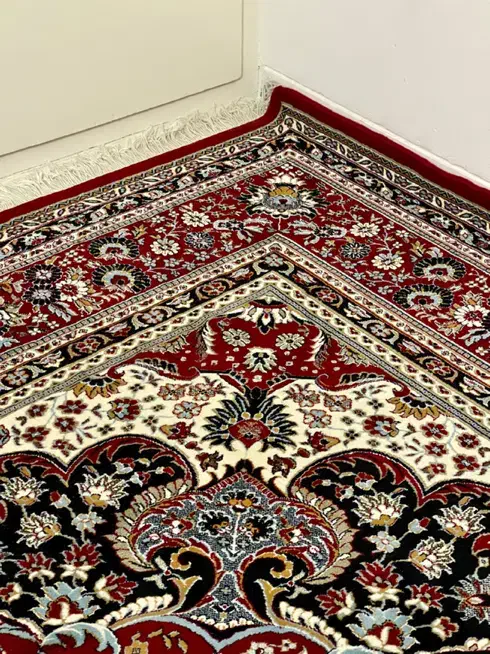 یک تخته فرش ۱۲ متری کسری یزد|فرش|گرگان, |دیوار