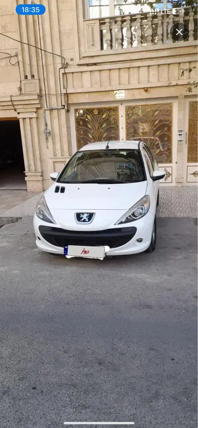 پژو ۲۰۷ سقف فلز ۱۳۹۶|خودرو سواری و وانت|بندرعباس, |دیوار