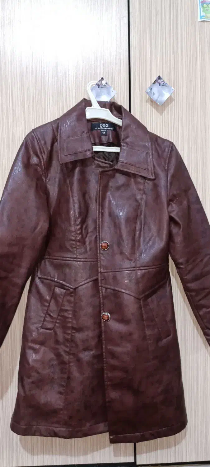 پالتو چرم دخترانه|لباس|ایلام, |دیوار