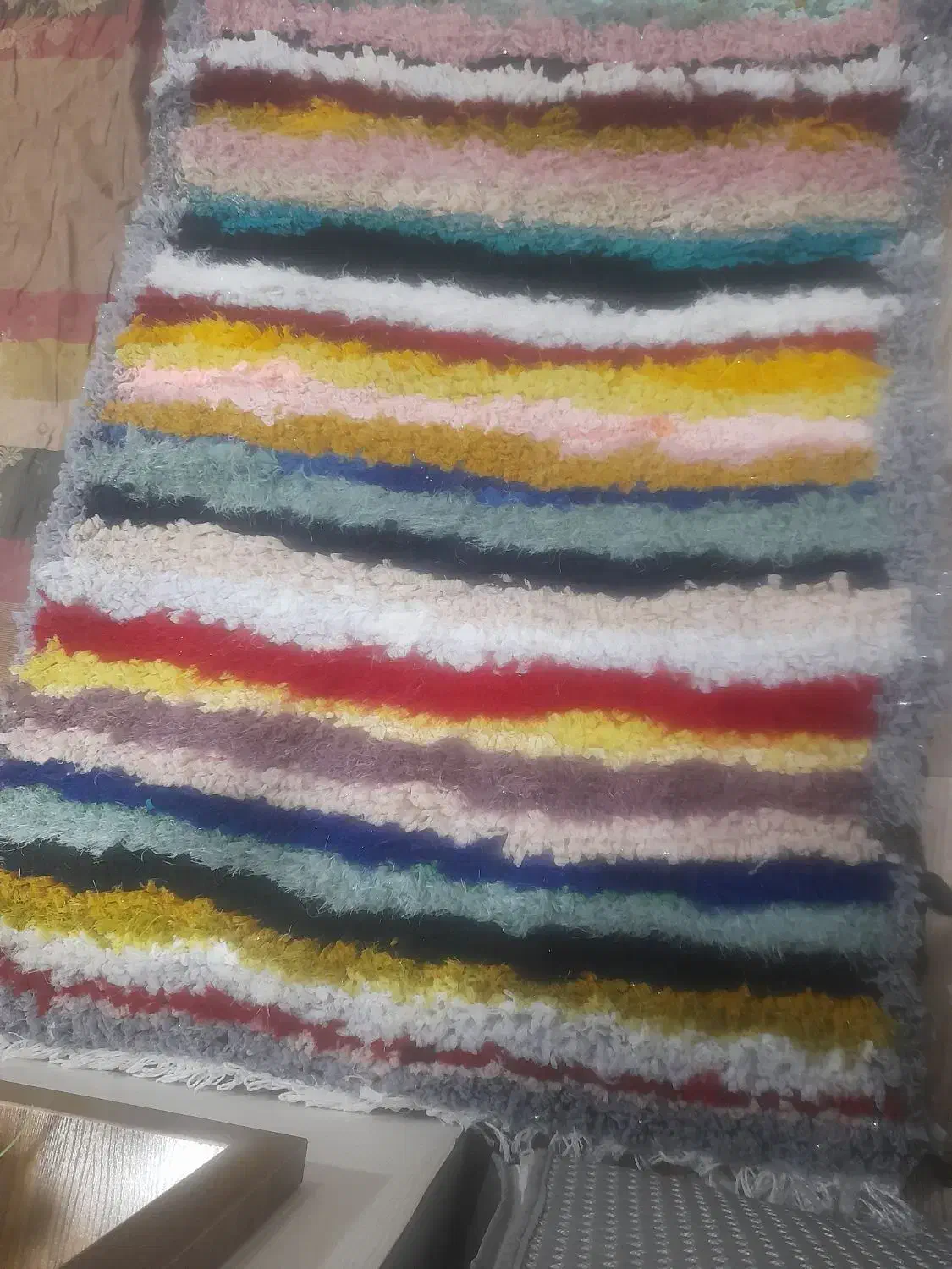 گلیم فانتزی کار دست|گلیم، جاجیم، گبه|ملایر, |دیوار