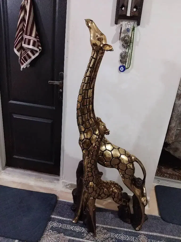 دکوری زرافه|مجسمه، تندیس، ماکت|قدس, شهر‌قدس|دیوار