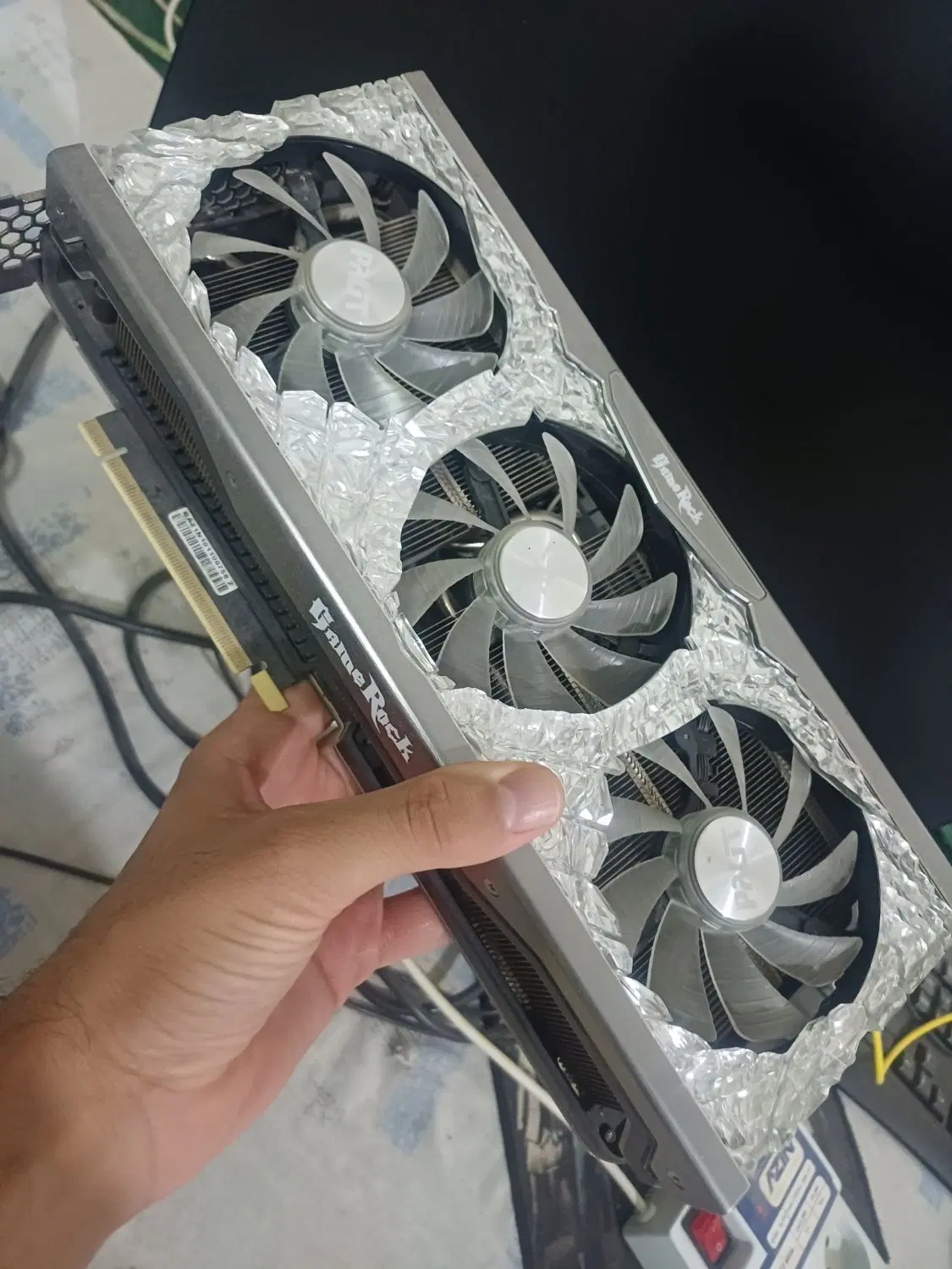 rtx 3070 3fan Rgb dar|قطعات و لوازم جانبی رایانه|یزد, |دیوار