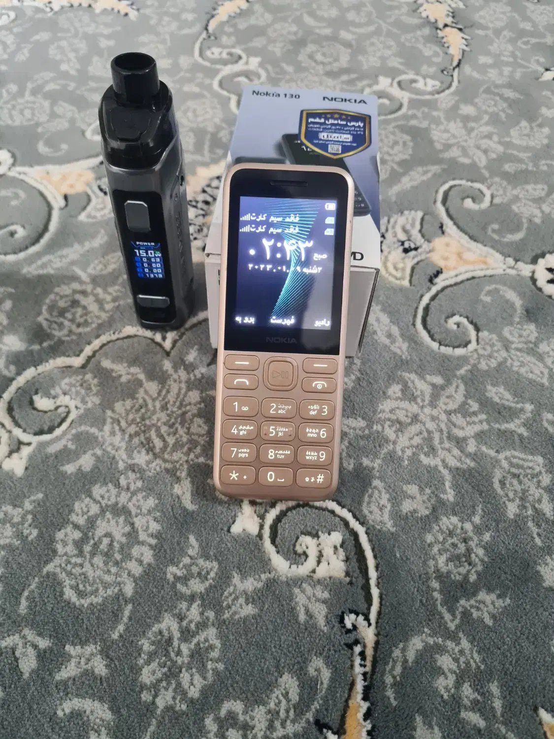 NOKIA130DS&GEEK VAPE B100 KIT|موبایل|شاهرود, |دیوار