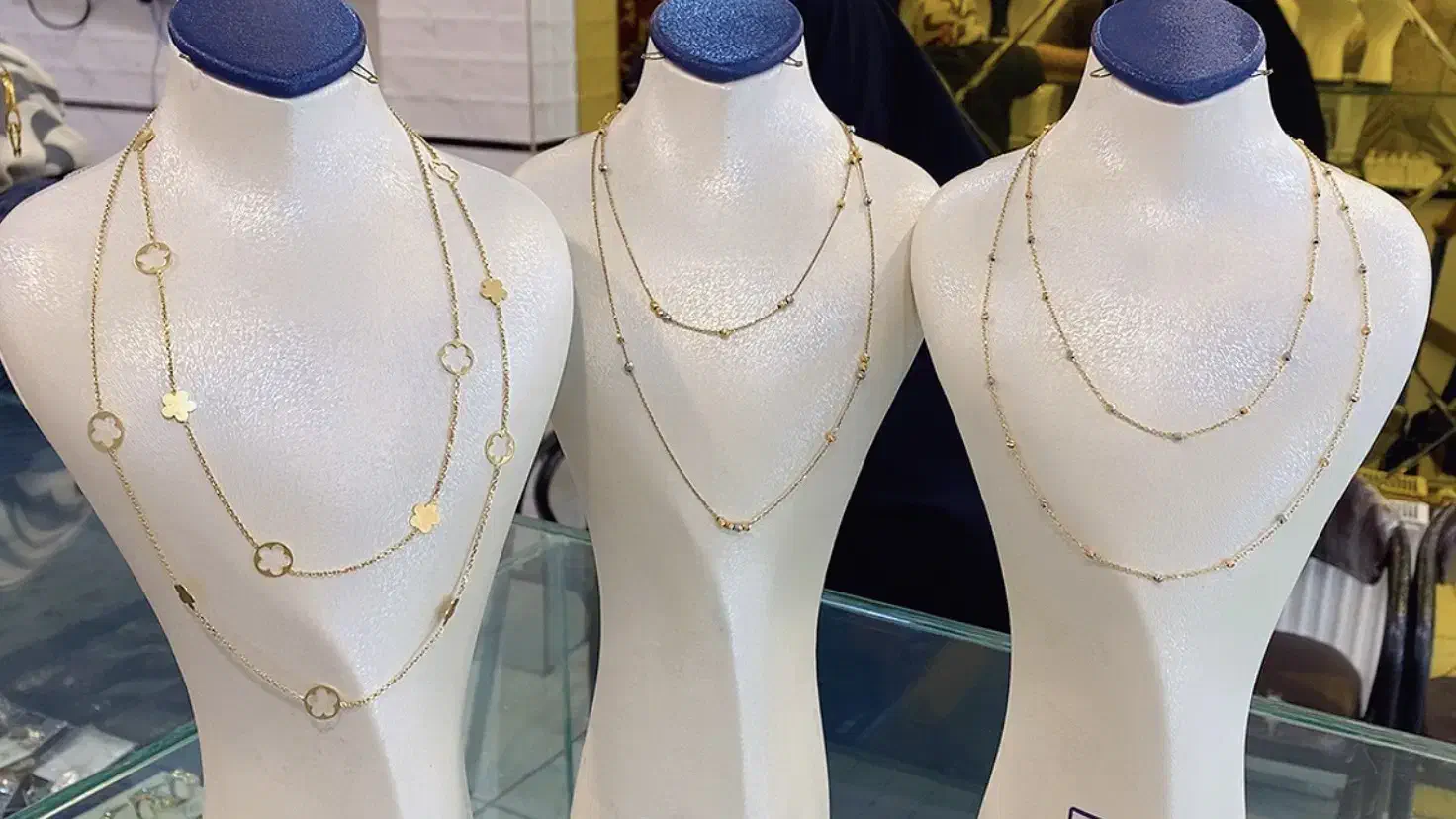 گردنبند های طلا دولایه۵٪|جواهرات|تبریز, |دیوار