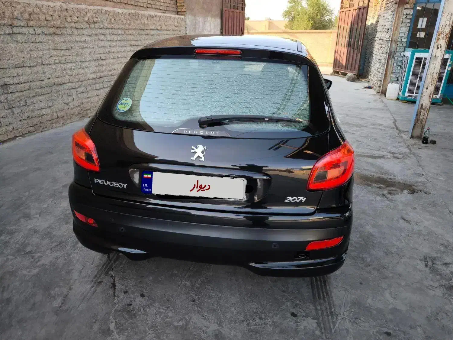 پژو 207 سقف فلز فرمان برقی در حد صفر|خودرو سواری و وانت|میبد, |دیوار
