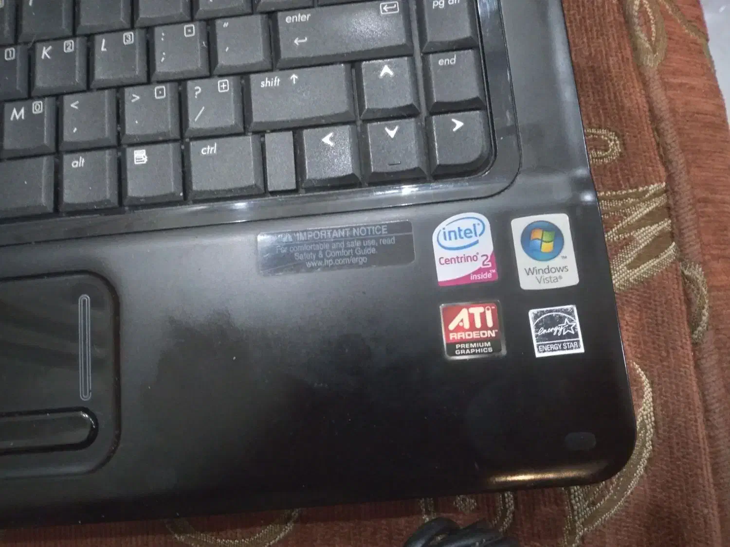 لپتاپ hp 6730s core2dou 256hdd 2gRam|رایانه همراه|تهران, حشمتیه|دیوار