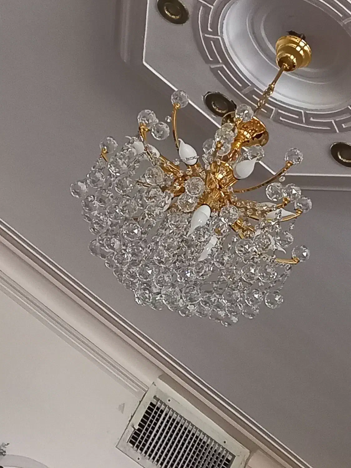 دوعددلوستر۱۲شاخه|لوستر و چراغ آویز|قزوین, |دیوار