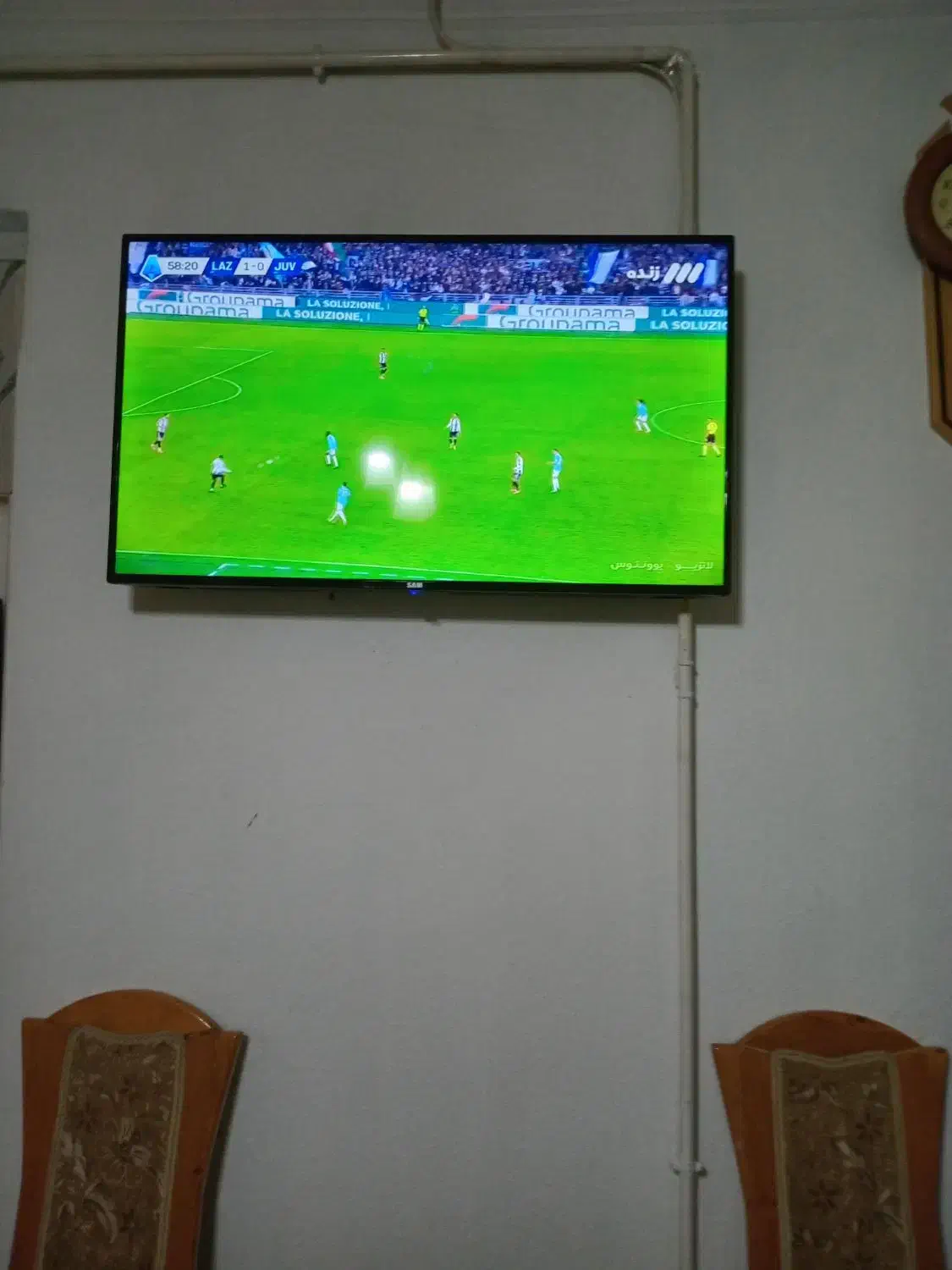 تلوزیون سام|تلویزیون و پروژکتور|رشت, کوی قدس|دیوار