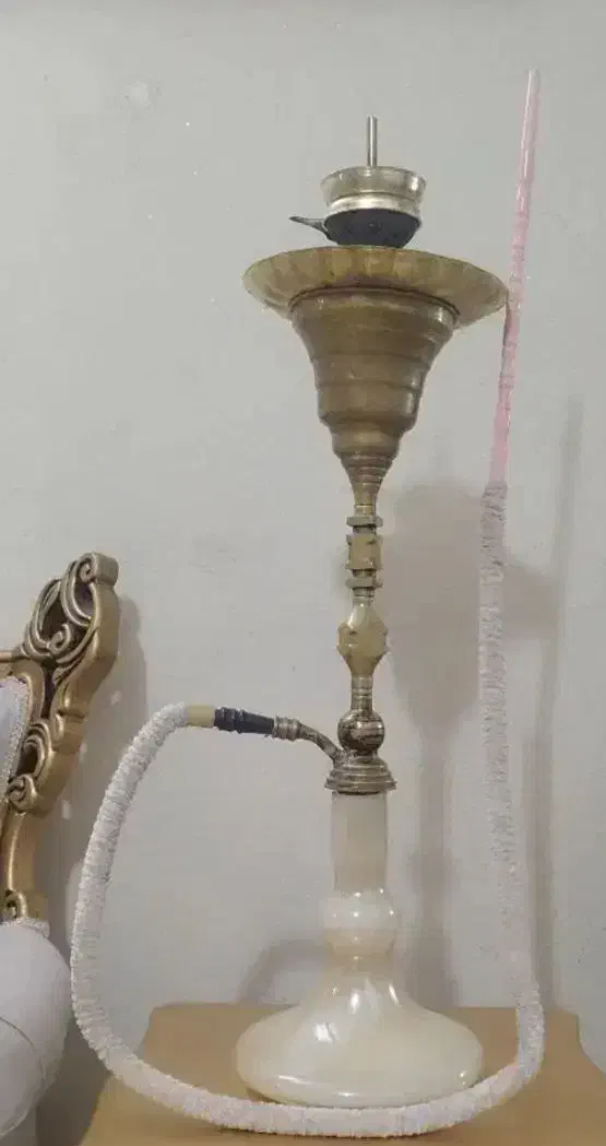 قلیون عربی برنجی (اصلی)|کلکسیون و سرگرمی|بیرجند, |دیوار