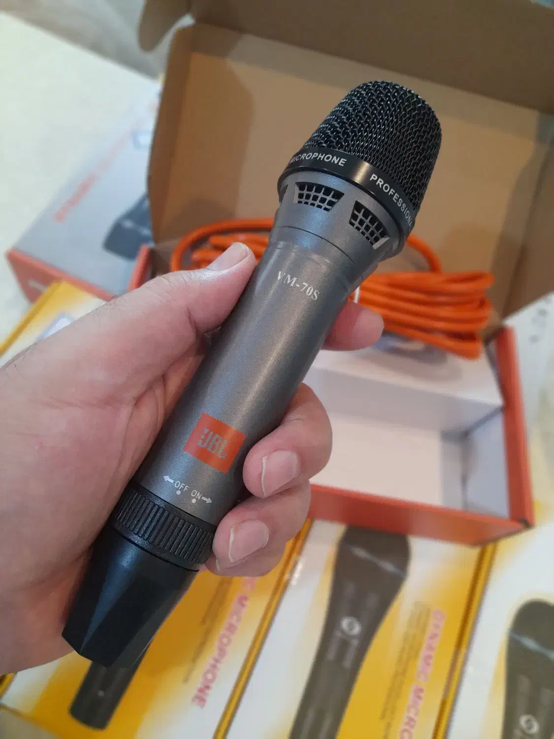 میکروفن باسیم jbl جی بی ال همراه کابل ۵ متری|سیستم صوتی خانگی|تهران, سازمان برنامه شمالی|دیوار