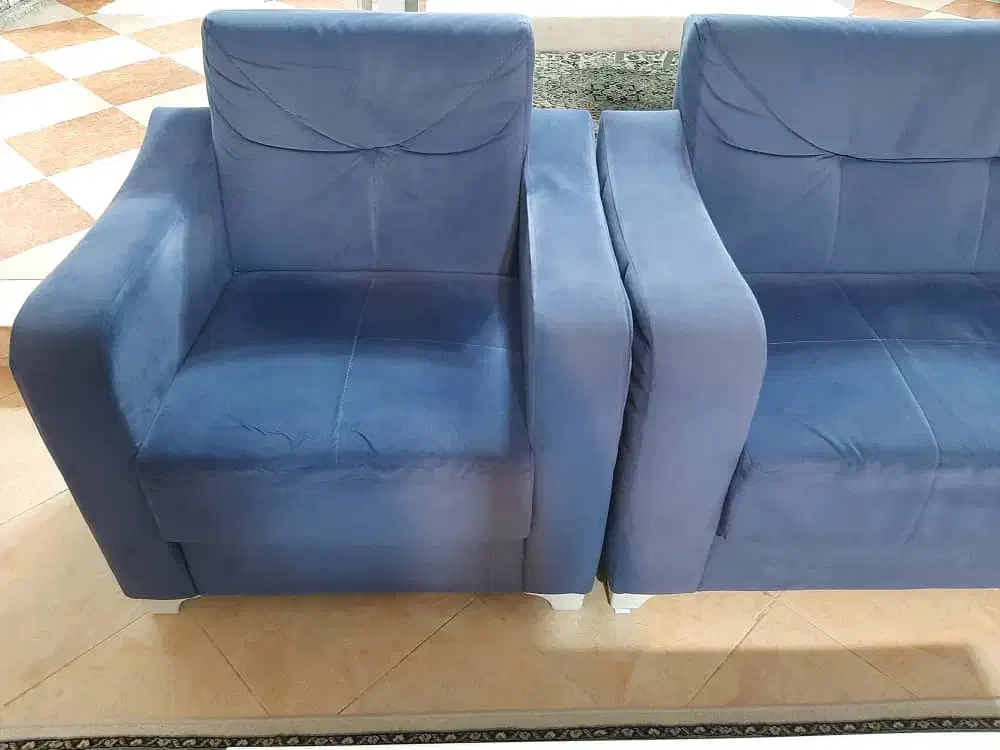 مبل هفت. نفره . میز خالی .جلو مبلی|مبلمان خانگی و میز عسلی|بندر انزلی, نیمه شعبان|دیوار