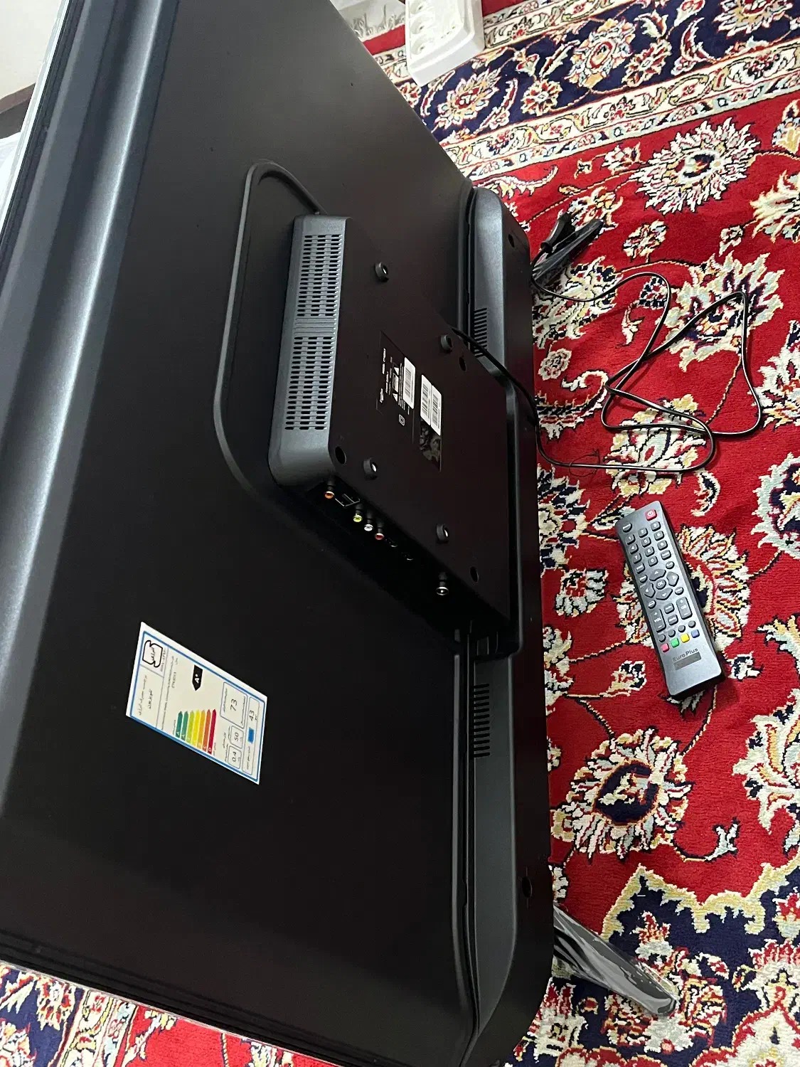 تلویزیون یوروپلاس 43 اینچ نو|تلویزیون و پروژکتور|یزد, |دیوار