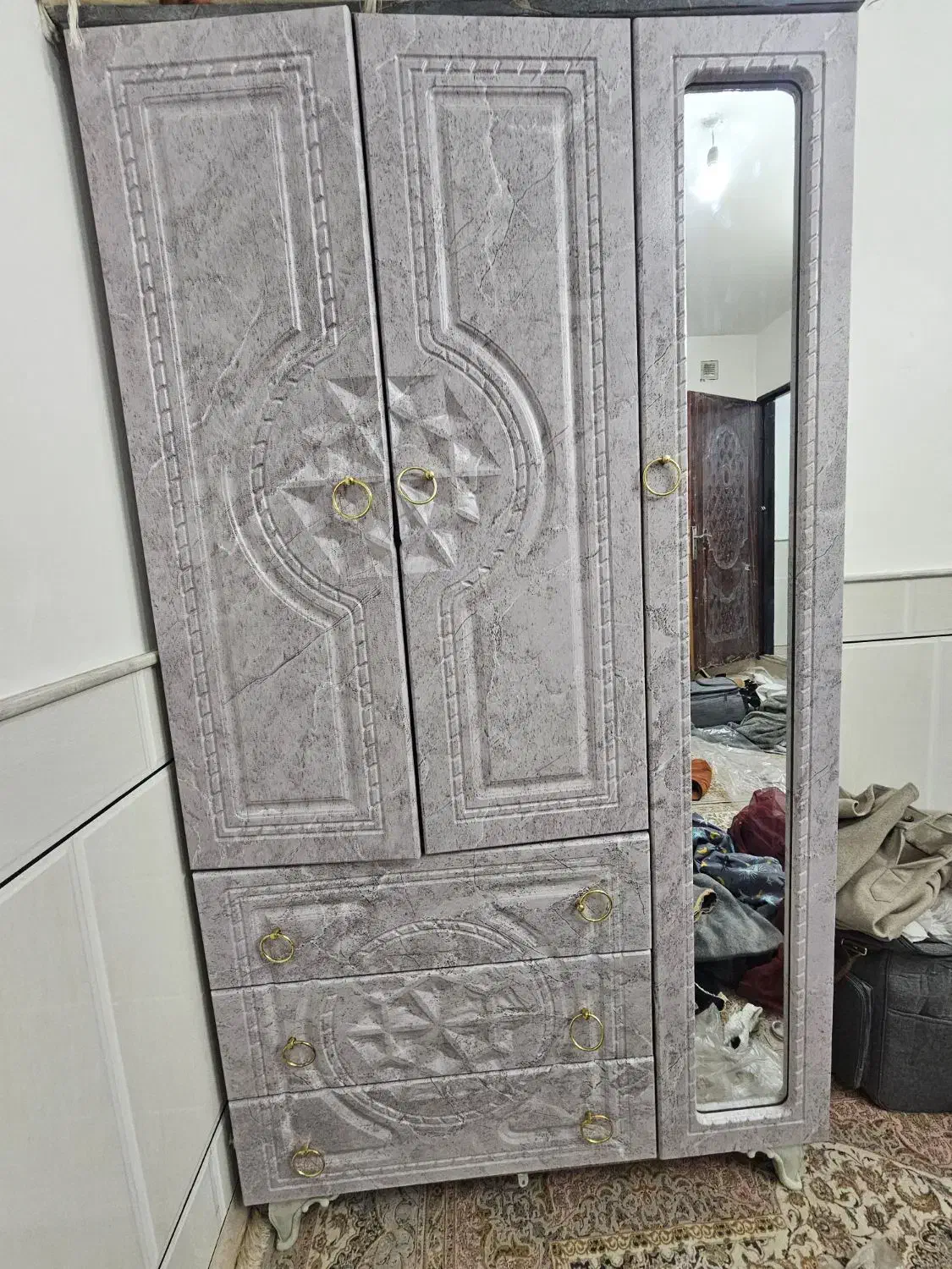 کمد لباس تازه عروس|جاکفشی، کمد، دراور|آران و بیدگل, |دیوار