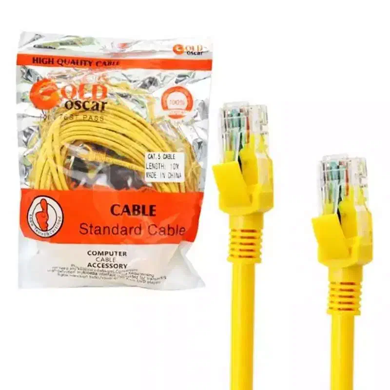 کابل شبکه 10 متری  CAT5|مودم و تجهیزات شبکه|یزد, |دیوار