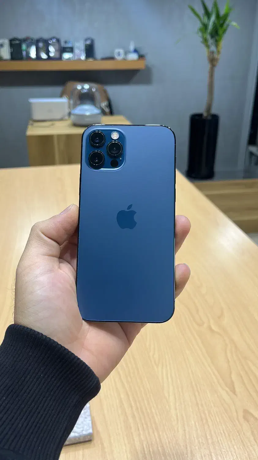 ایفون ۱۲پرو ۲۵۶گیگ ZA/A ابی|موبایل|خوی, |دیوار