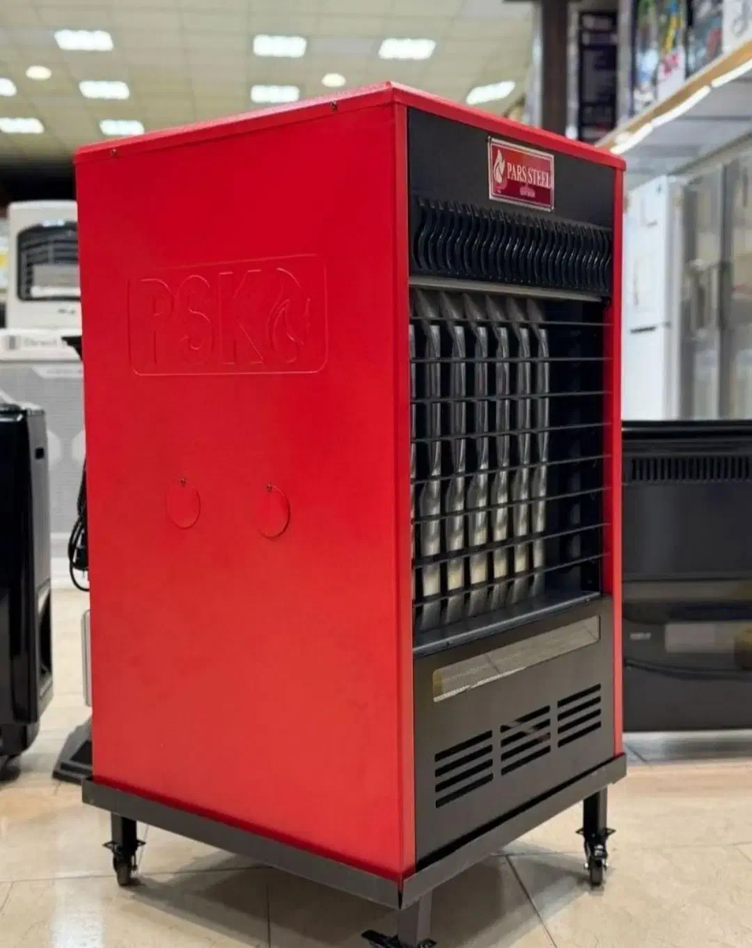 هیتر ۸ شعله ۴۵ هزار پارس استیل|بخاری، هیتر، شومینه|یزد, |دیوار