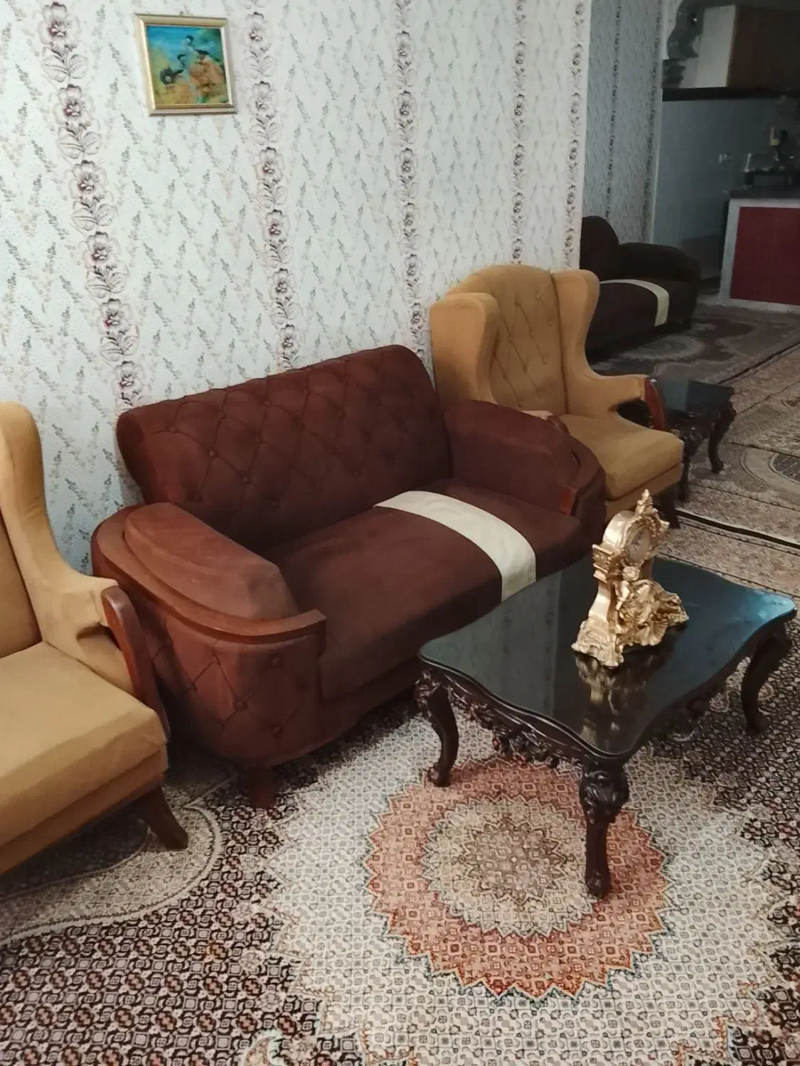 مبل  چستر باعسلی جلومبلی|مبلمان خانگی و میز عسلی|اردبیل, |دیوار