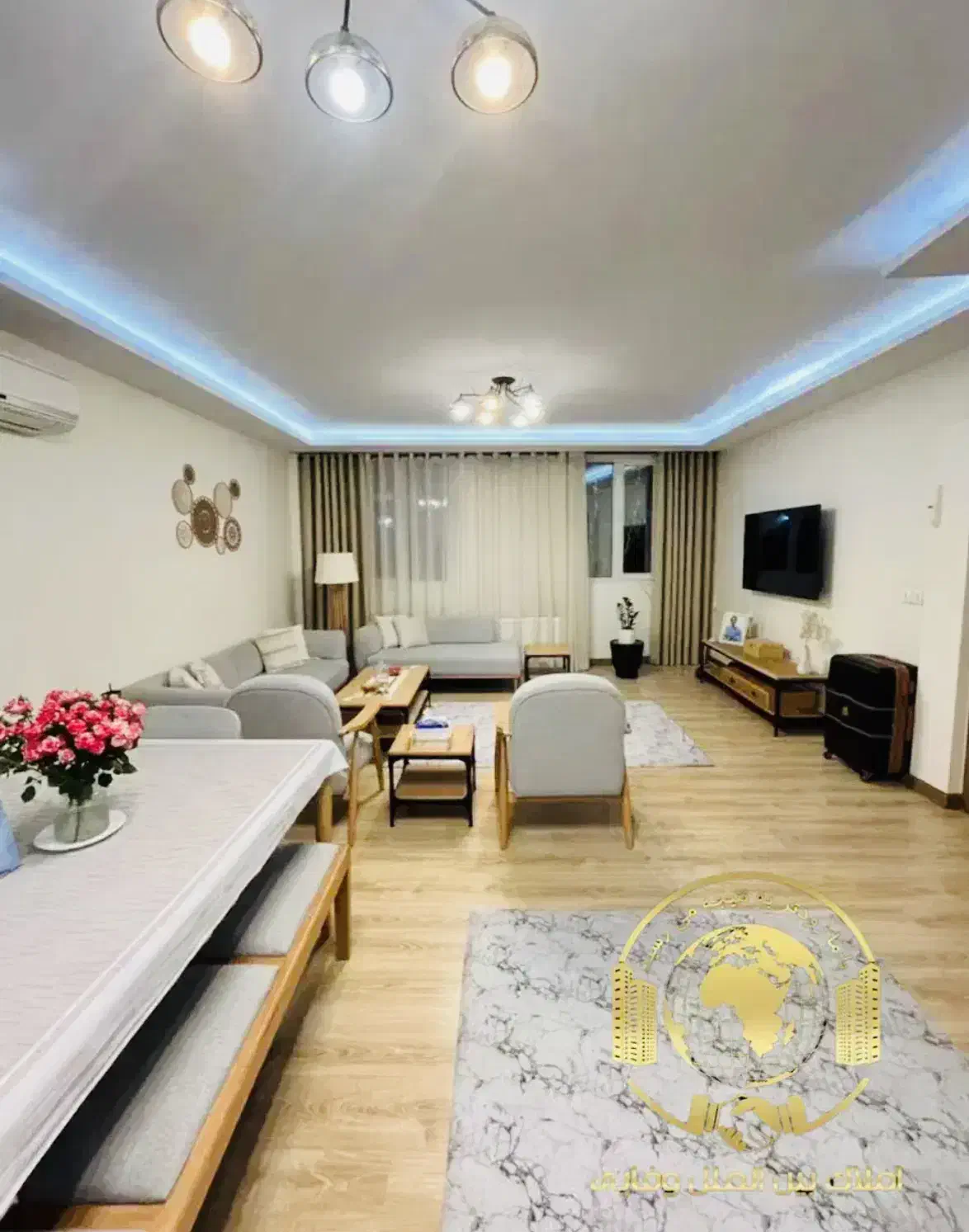 ۶۲متر/سالن پرده خور/فول سند تک برگ وامدار /فاز۱|فروش آپارتمان|محمدشهر, شهرک صنعتی زیبادشت|دیوار