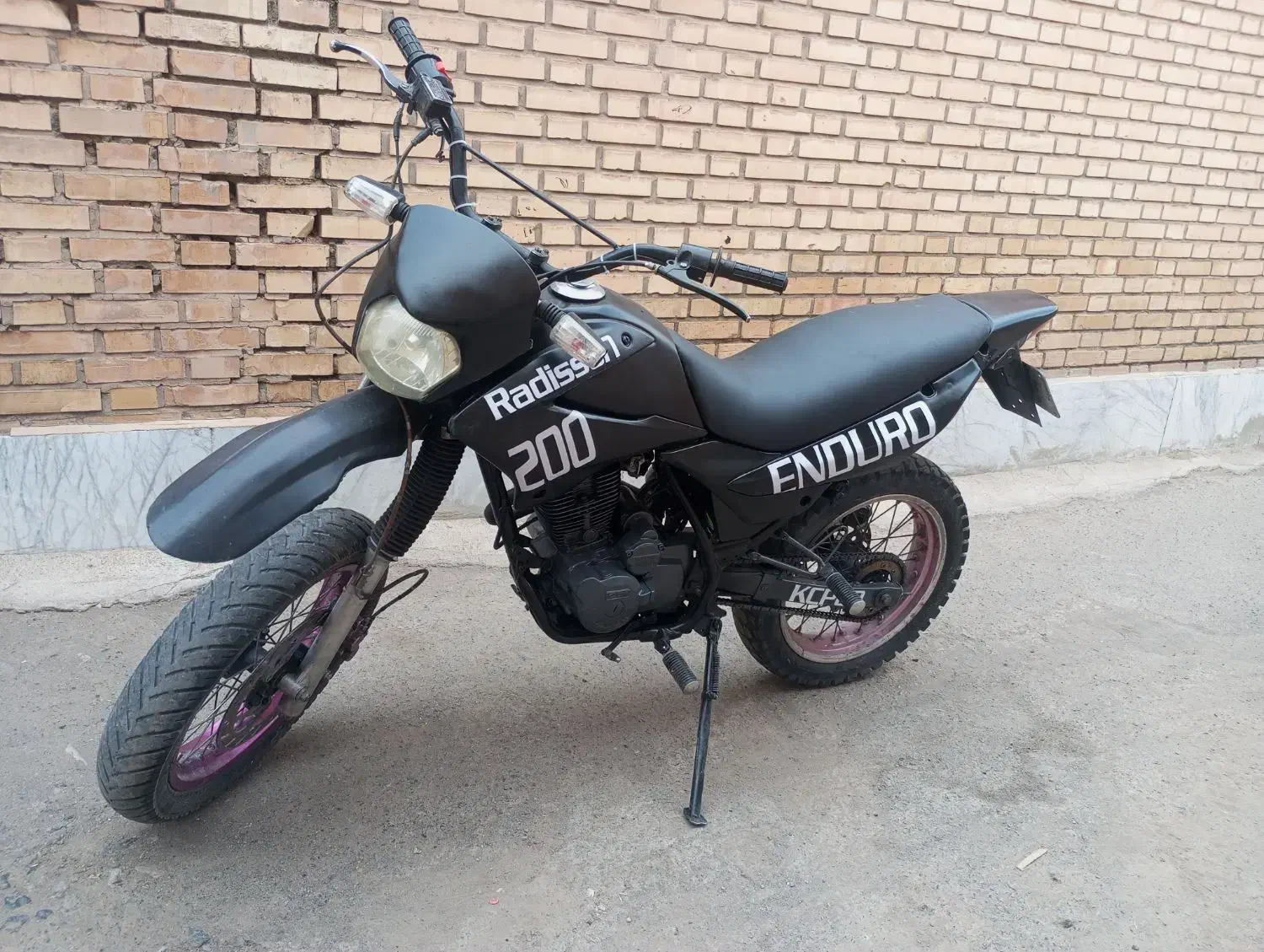 موتور تریل رابینسون 200|موتورسیکلت|سبزوار, دانشگاه آزاد|دیوار