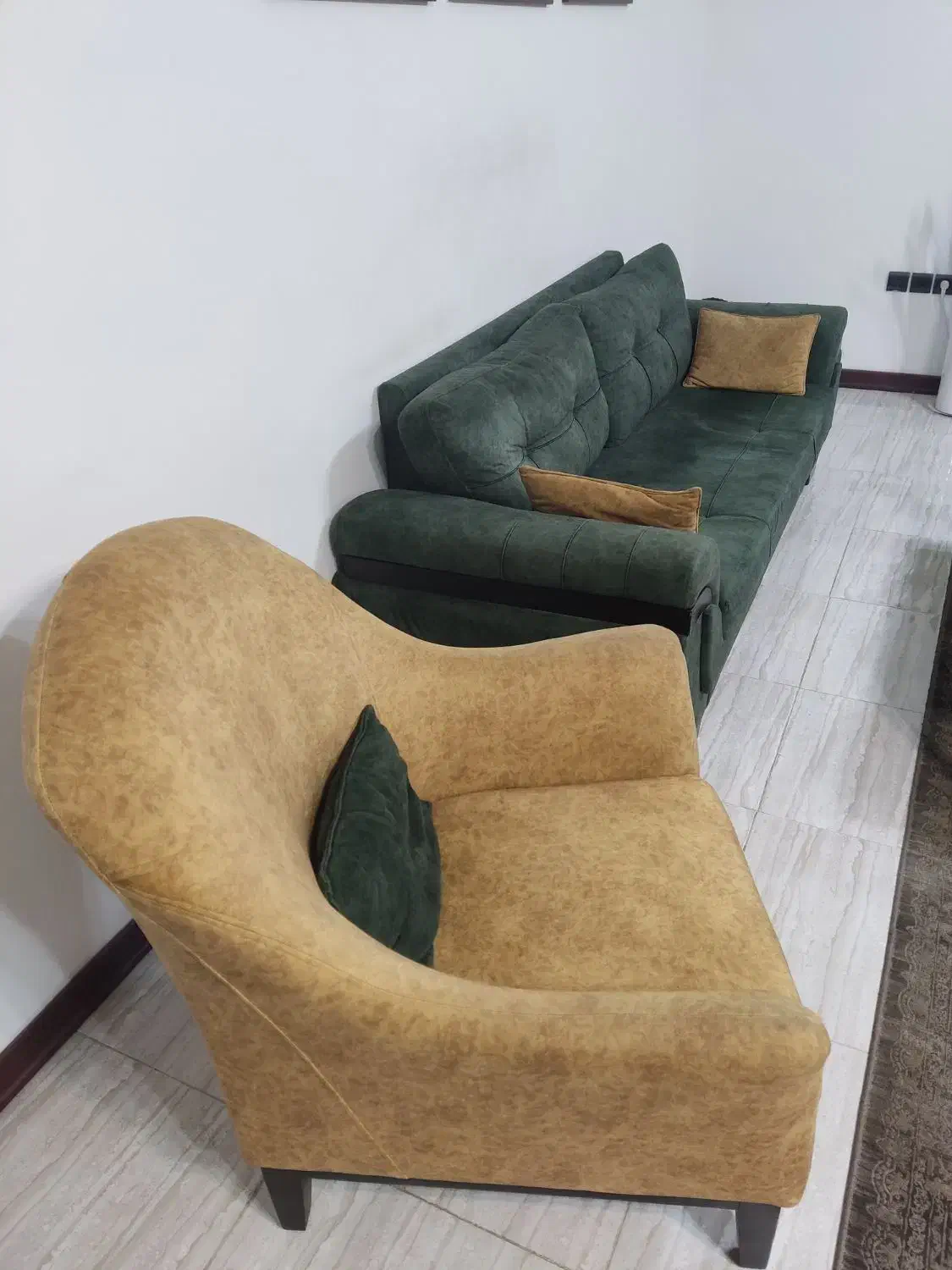 مبلمان ۷ نفره|مبلمان خانگی و میز عسلی|نوشهر, |دیوار