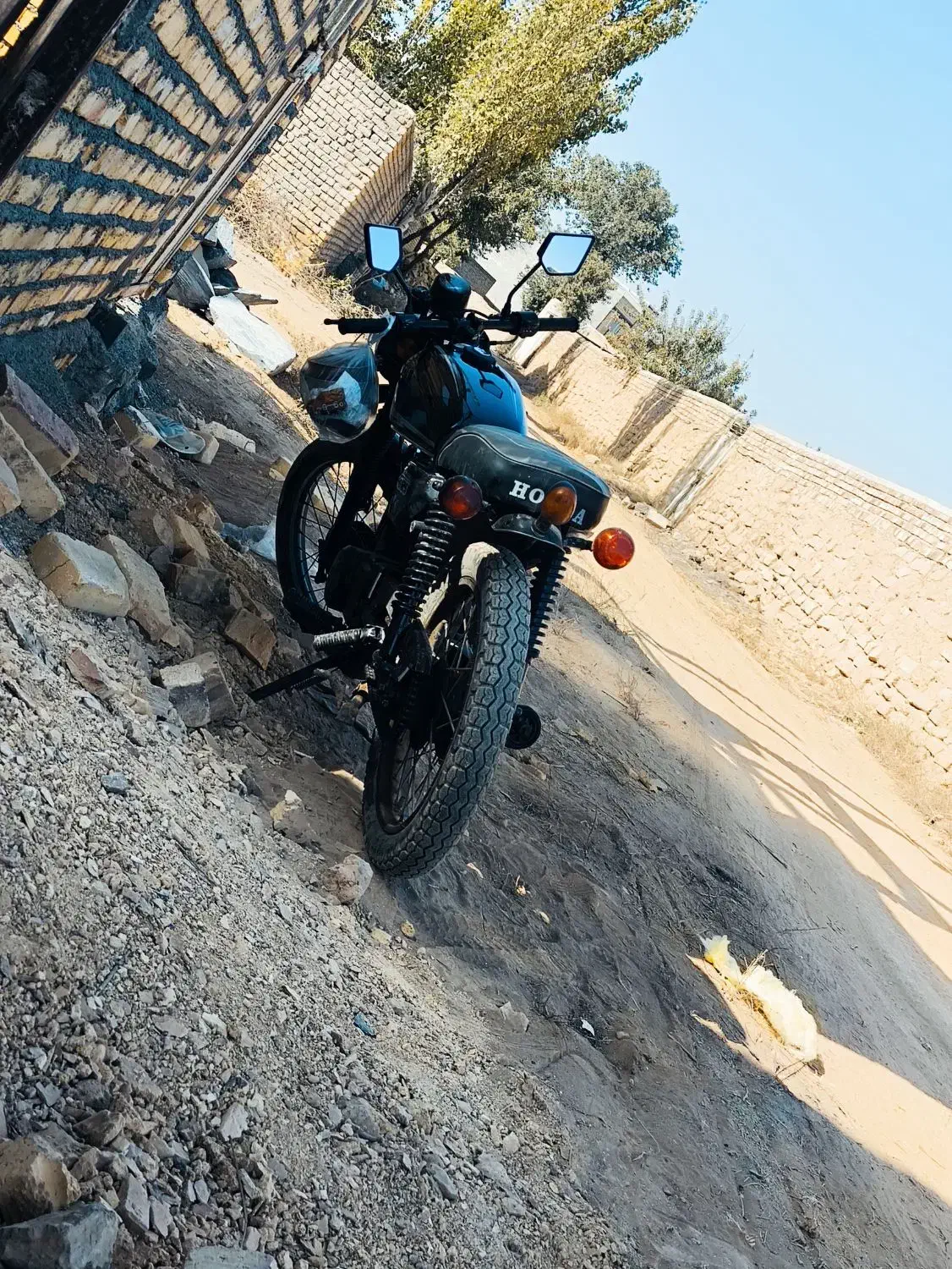 هندا 125 کاستوم برگه اوراق|موتورسیکلت|اراک, |دیوار