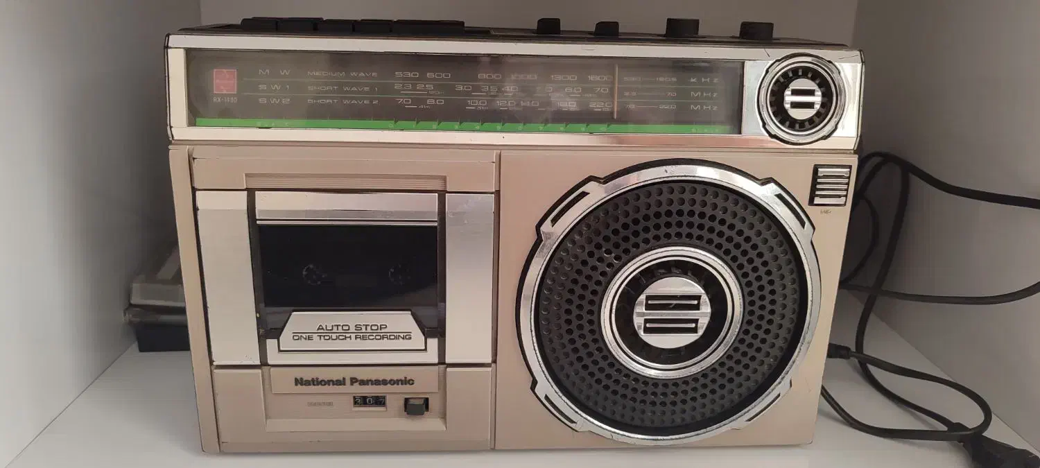 رادیو ضبط ناسیونا پاناسونیک rx1490|سیستم صوتی خانگی|سامن, |دیوار