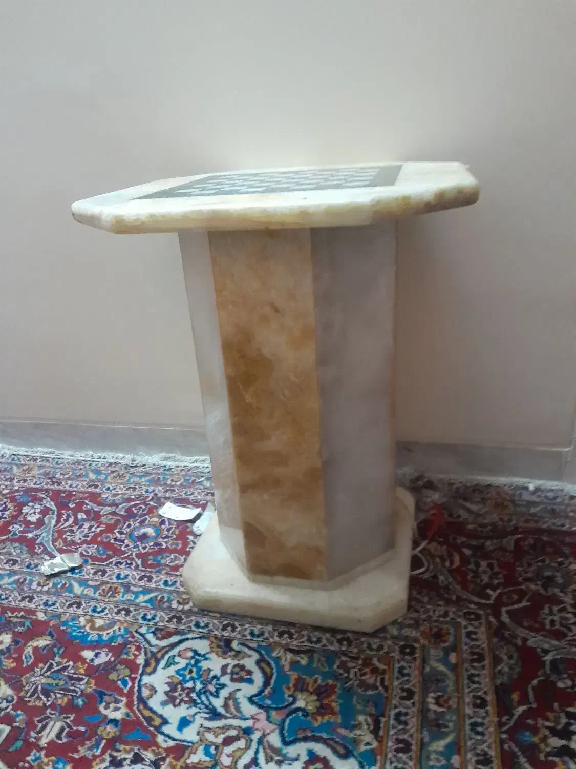 میز شطرنج سنگی|مبلمان خانگی و میز عسلی|قم, سالاریه|دیوار