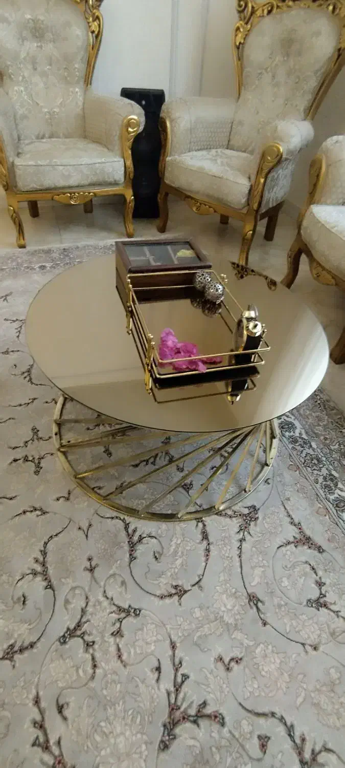 میز زیبا فلزی|مبلمان خانگی و میز عسلی|ورامین, خیر آباد|دیوار