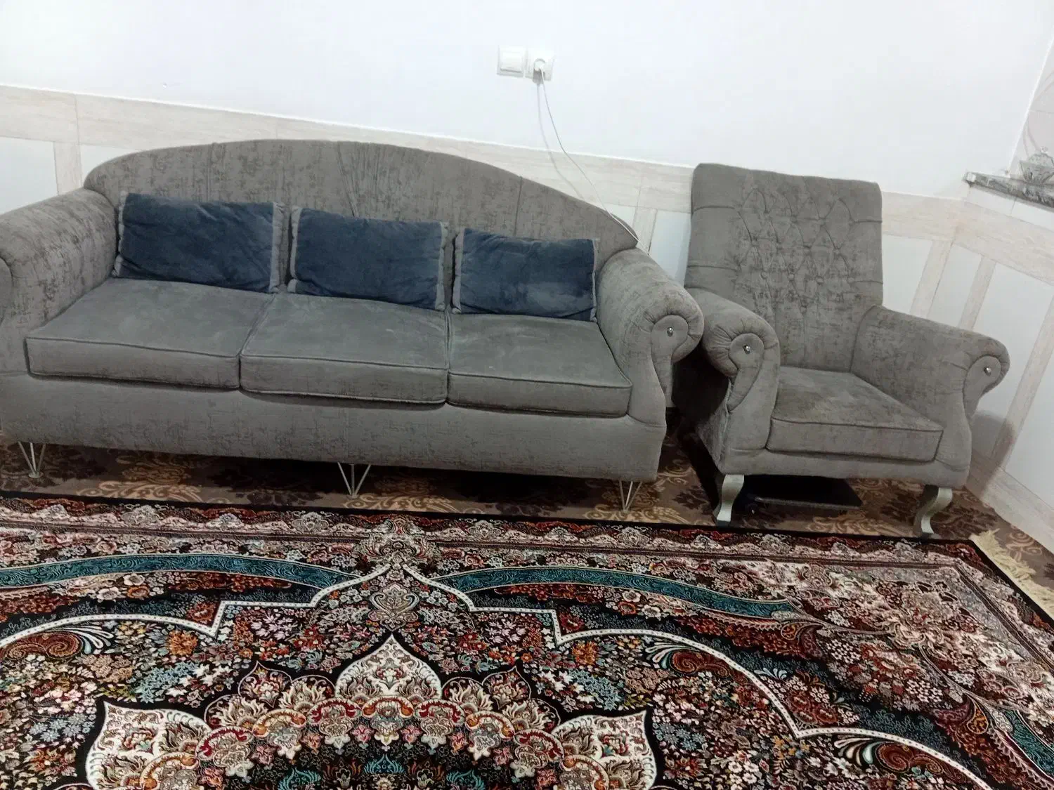 مبل راحتی|مبلمان خانگی و میز عسلی|الیگودرز, |دیوار