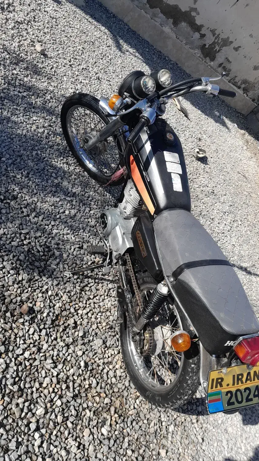 هندا ۱۲۵|موتورسیکلت|گوهرکوه, |دیوار