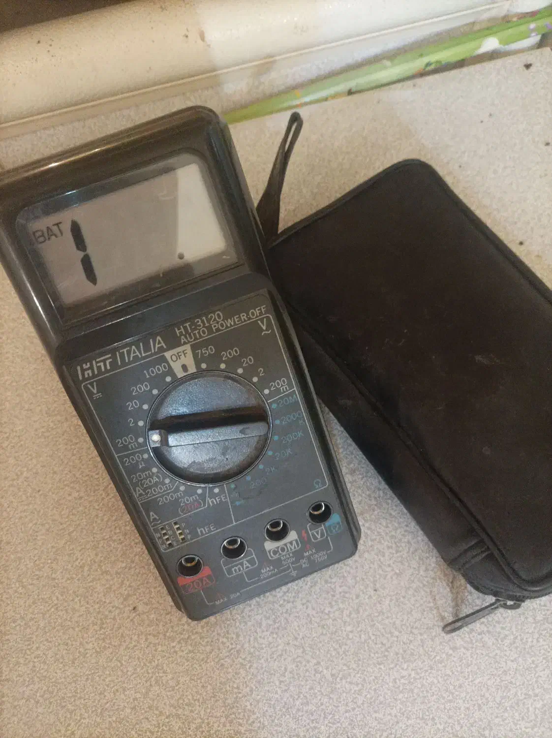 اهم متر مولتی متر دیجیتالی ایتالیا قدیمی|کلکسیون اشیاء عتیقه|اصفهان, جلالیه|دیوار