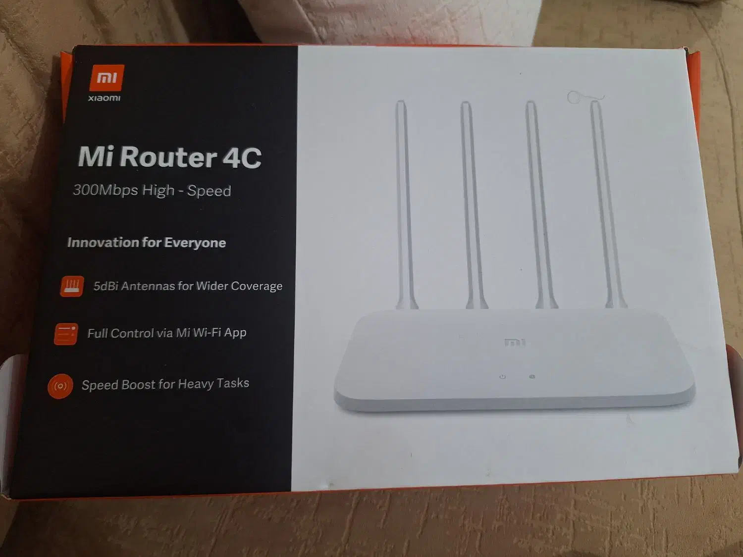 مودم شیائومی Mi Router 4C آنان قوی و سرعت بالا|مودم و تجهیزات شبکه|گرمدره, |دیوار
