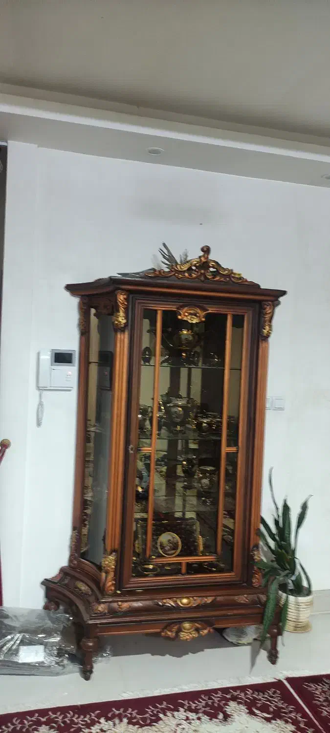 گنجه|بوفه، ویترین، کنسول|گلبهار, شهر جدید گلبهار|دیوار